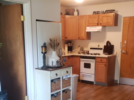 Lakeland apartments unit kitchen